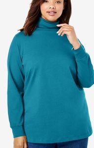WOMAN W/IN | Perfect Long Sleeve Turtleneck/1X